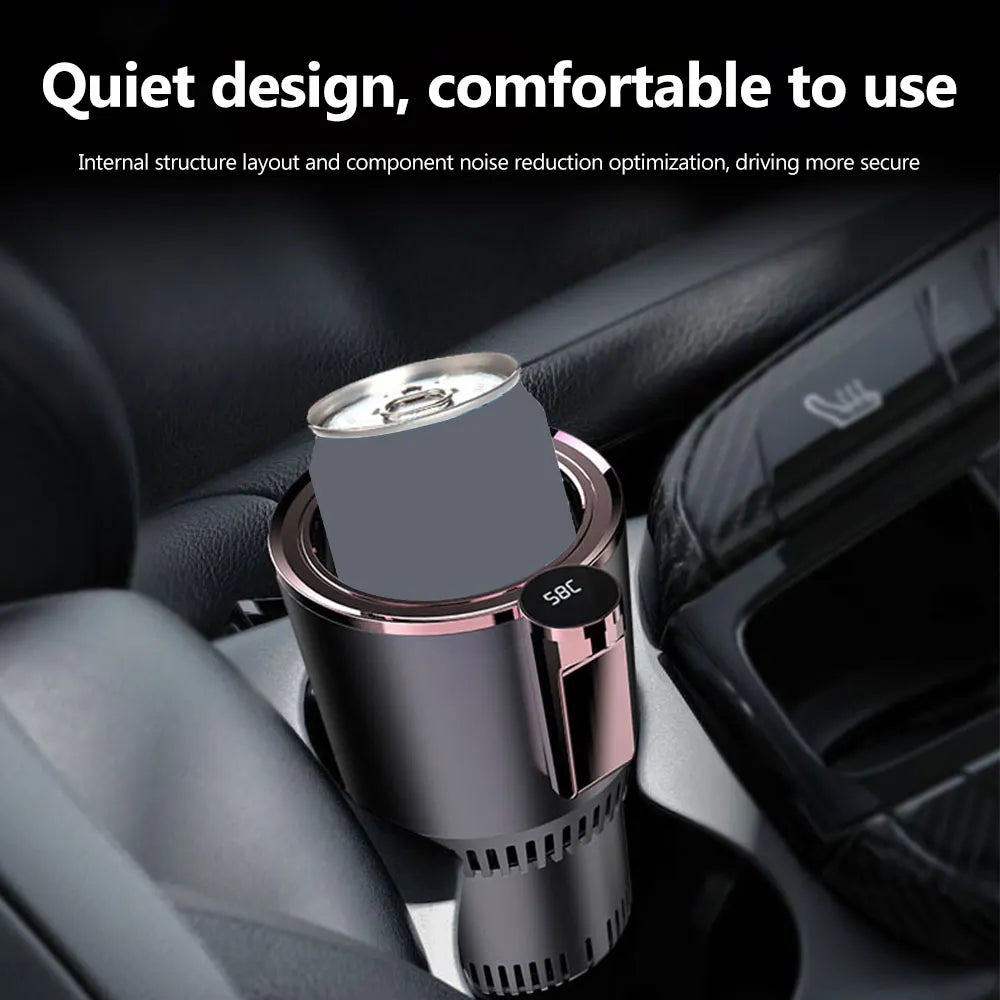 NEW Smart Car Smart Hot And Cold Cup Drinks Holders Digital Temperature Display Drink Cup Warmer Cooler For Home Office