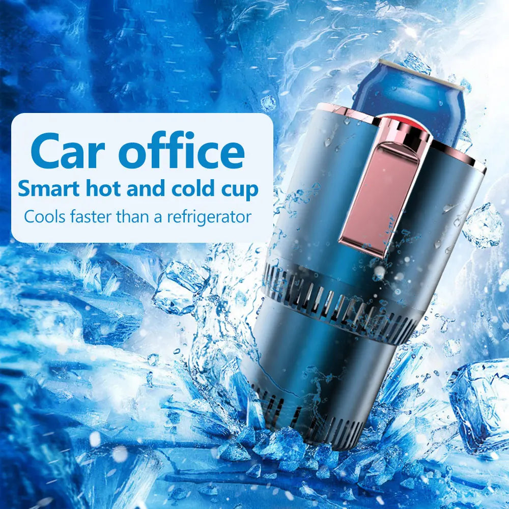 NEW Smart Car Smart Hot And Cold Cup Drinks Holders Digital Temperature Display Drink Cup Warmer Cooler For Home Office